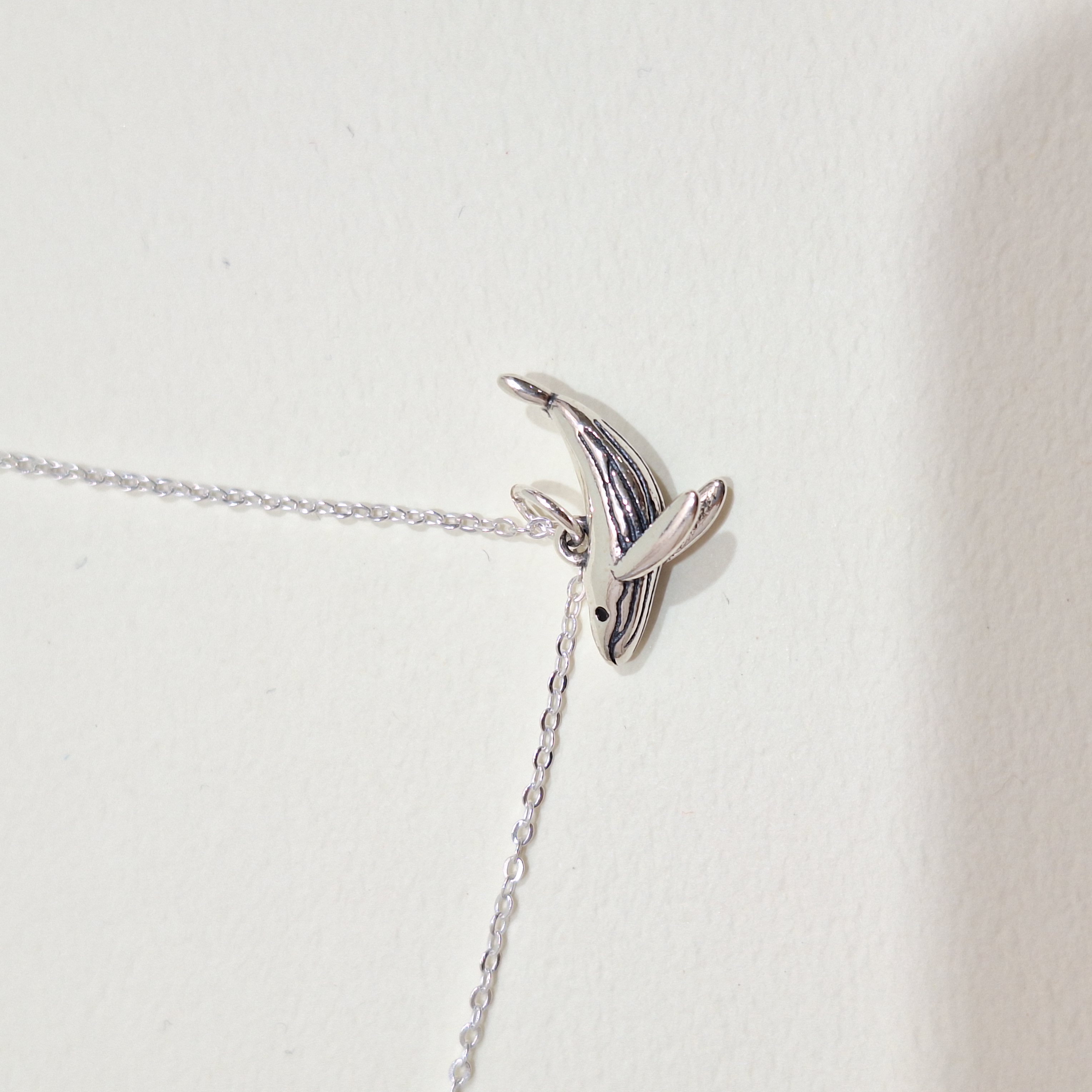 【P207】(925純銀項鍊)  鯨魚鍊 2