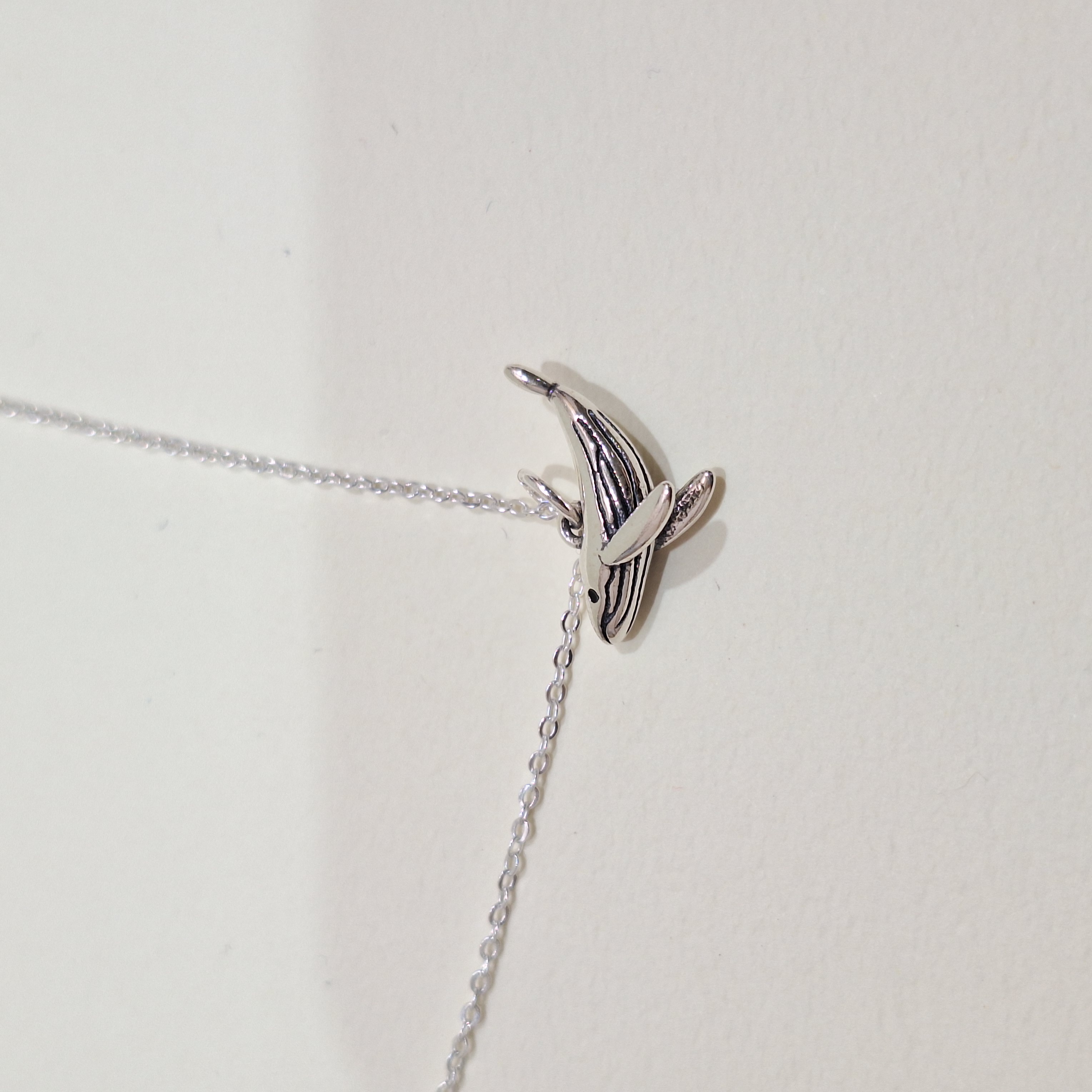 【P207】(925純銀項鍊)  鯨魚鍊 3