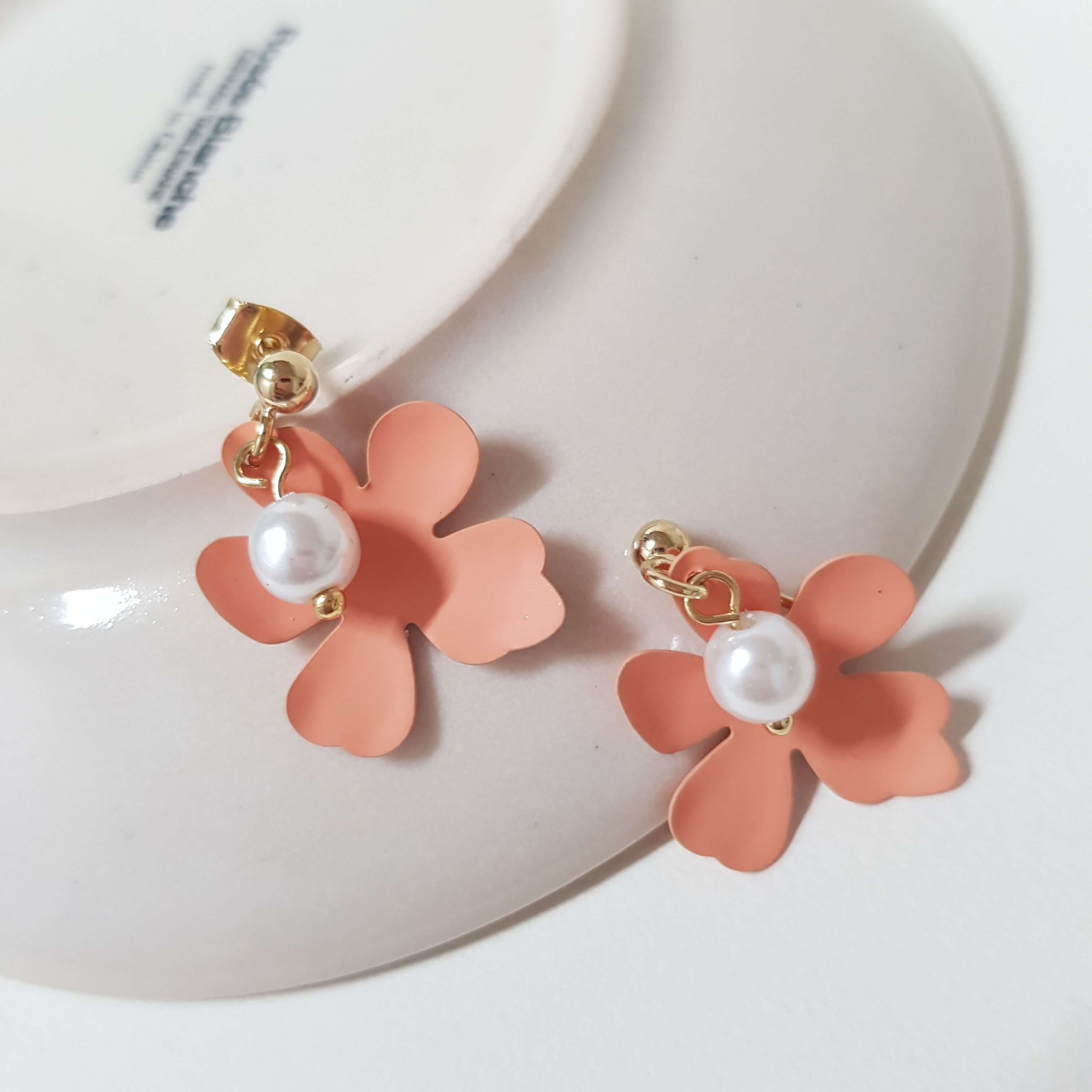 【D005】(耳環) 繽紛花花 5