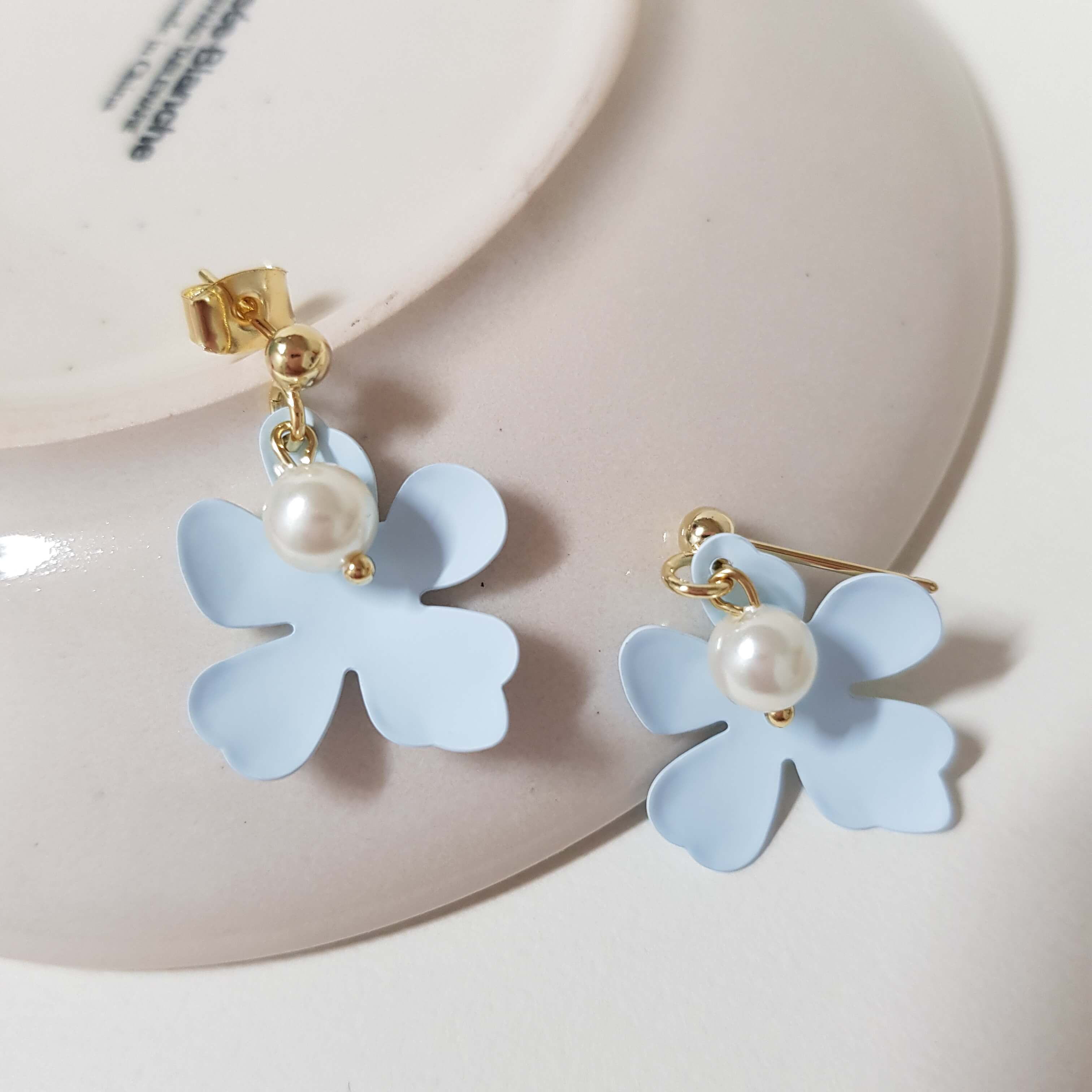 【D005】(耳環) 繽紛花花 4