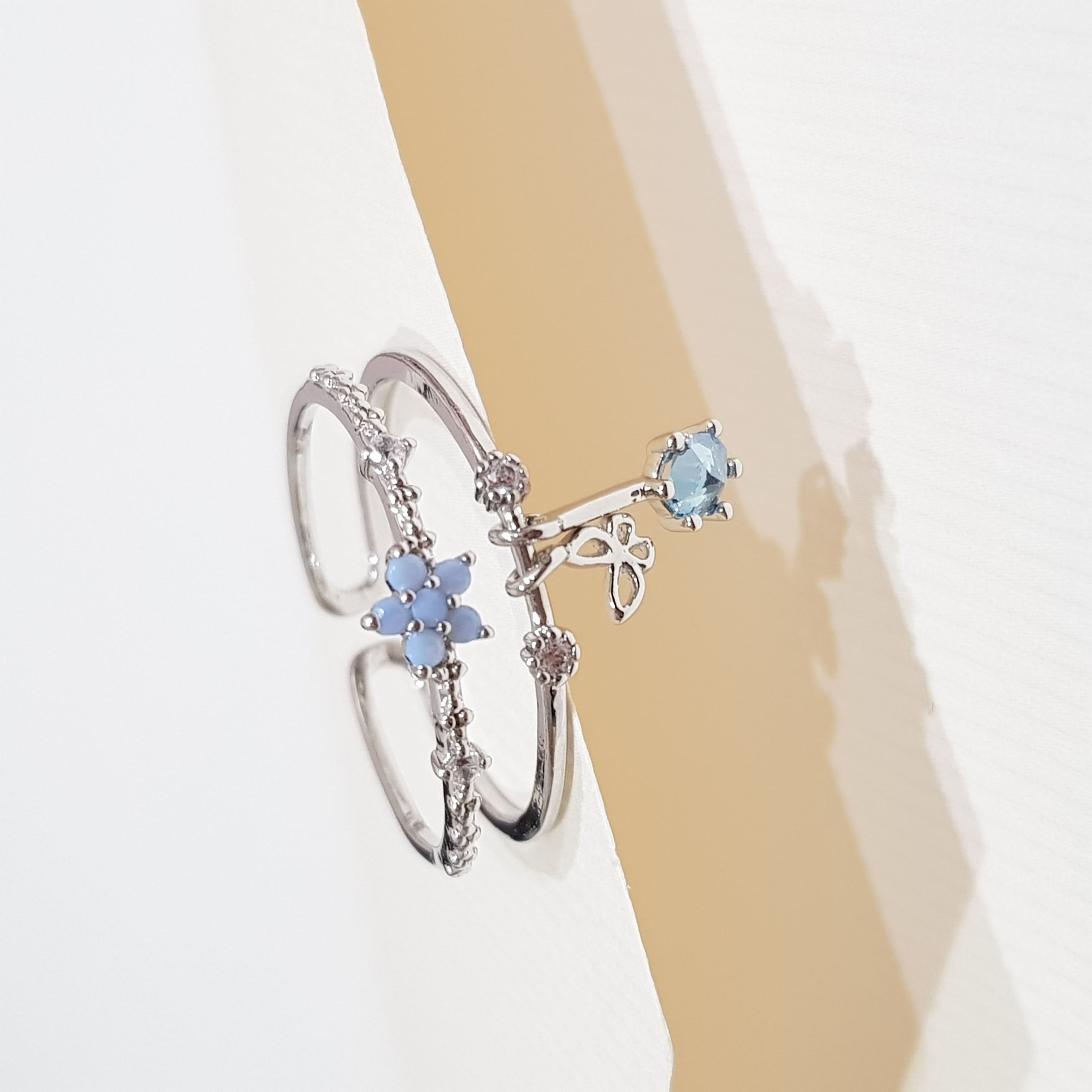 【E101】(戒指) 平行飛舞戒