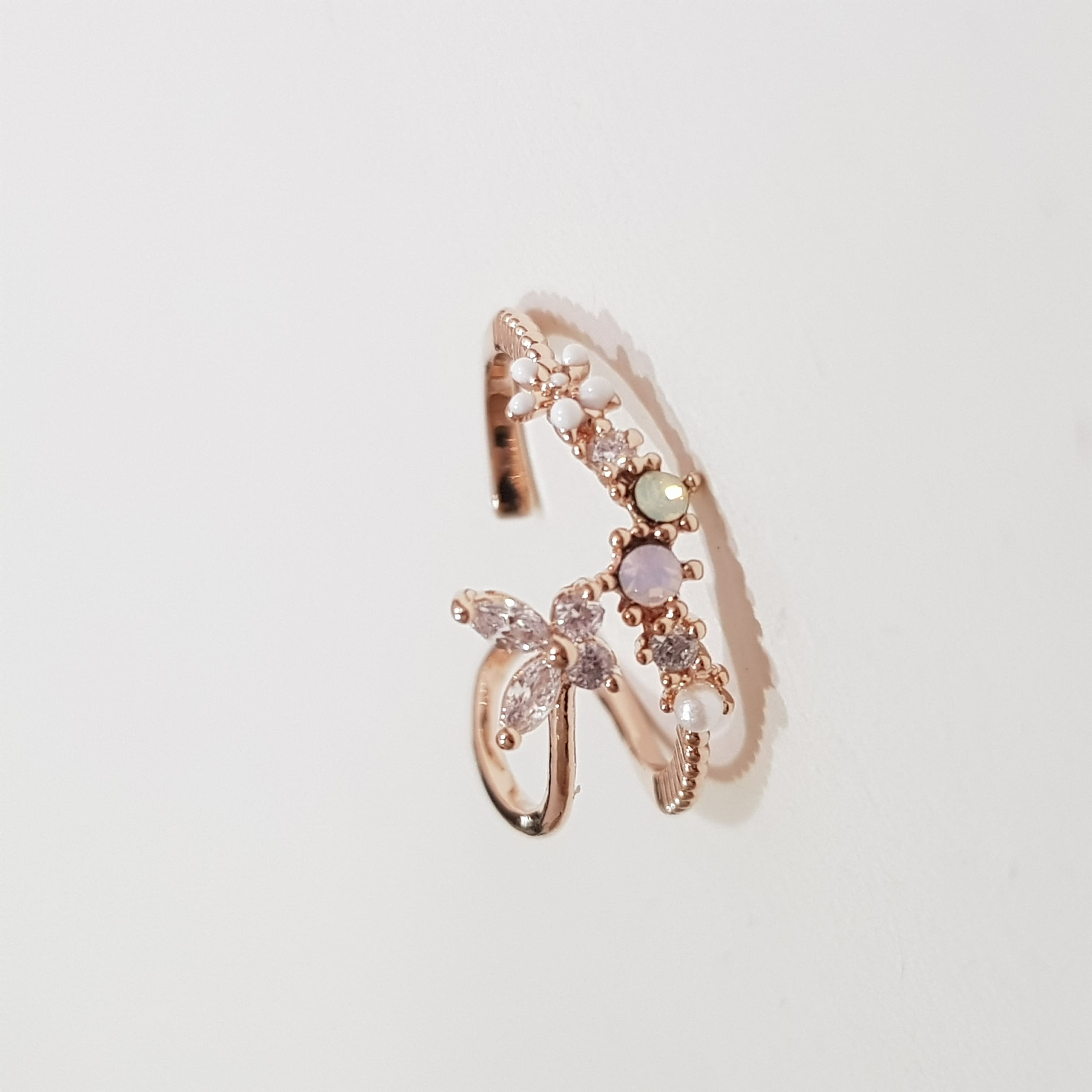 【E104】(戒指) 蝴蝶尋蜜戒 2