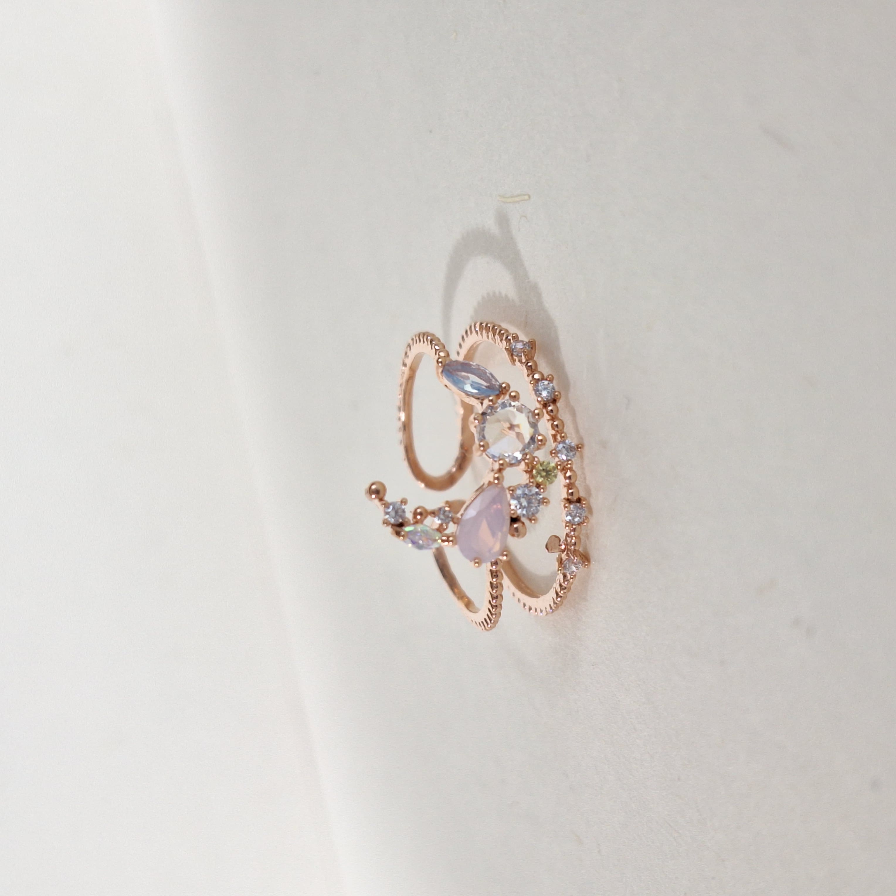 【E106】(戒指) 燦爛新月戒 4