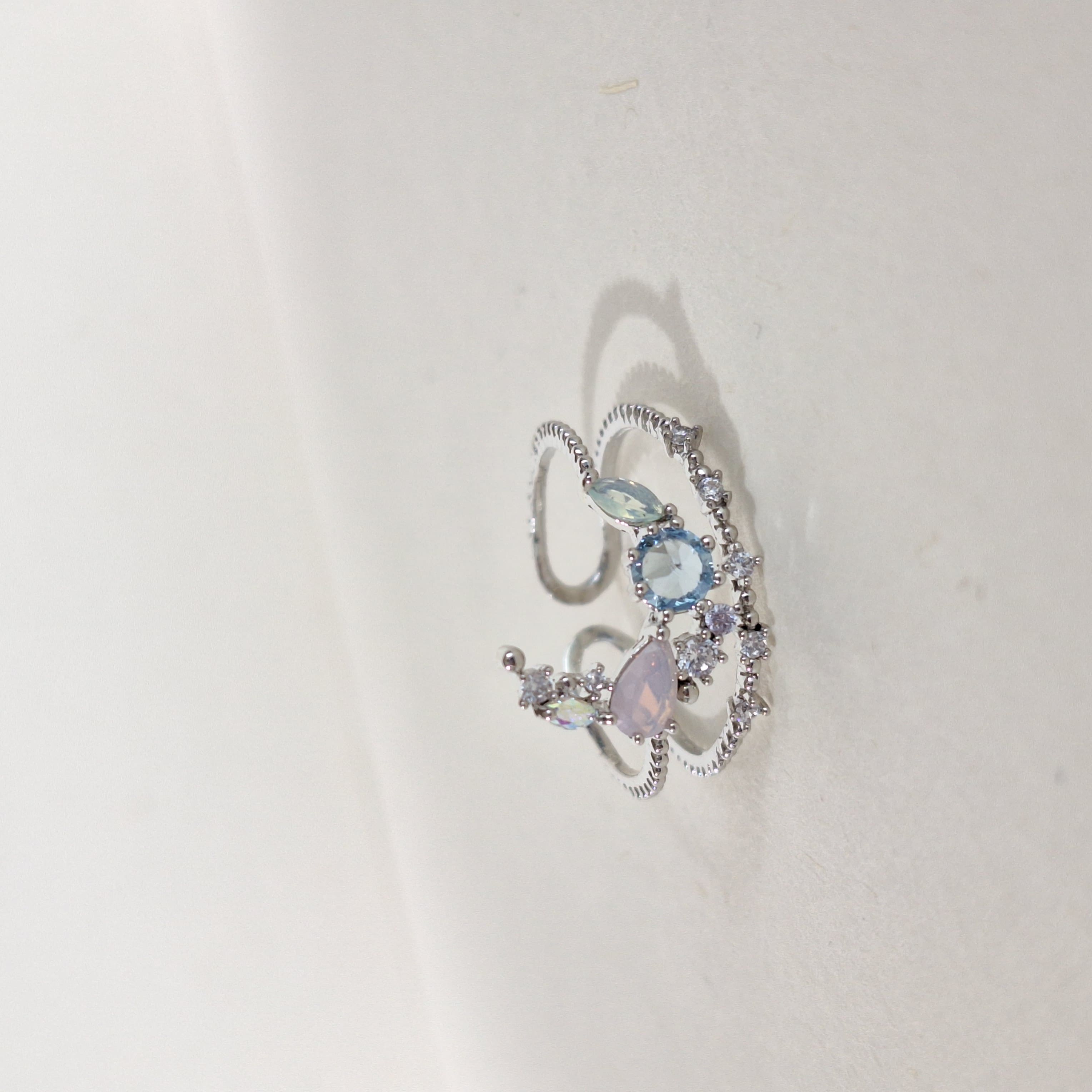 【E106】(戒指) 燦爛新月戒 3