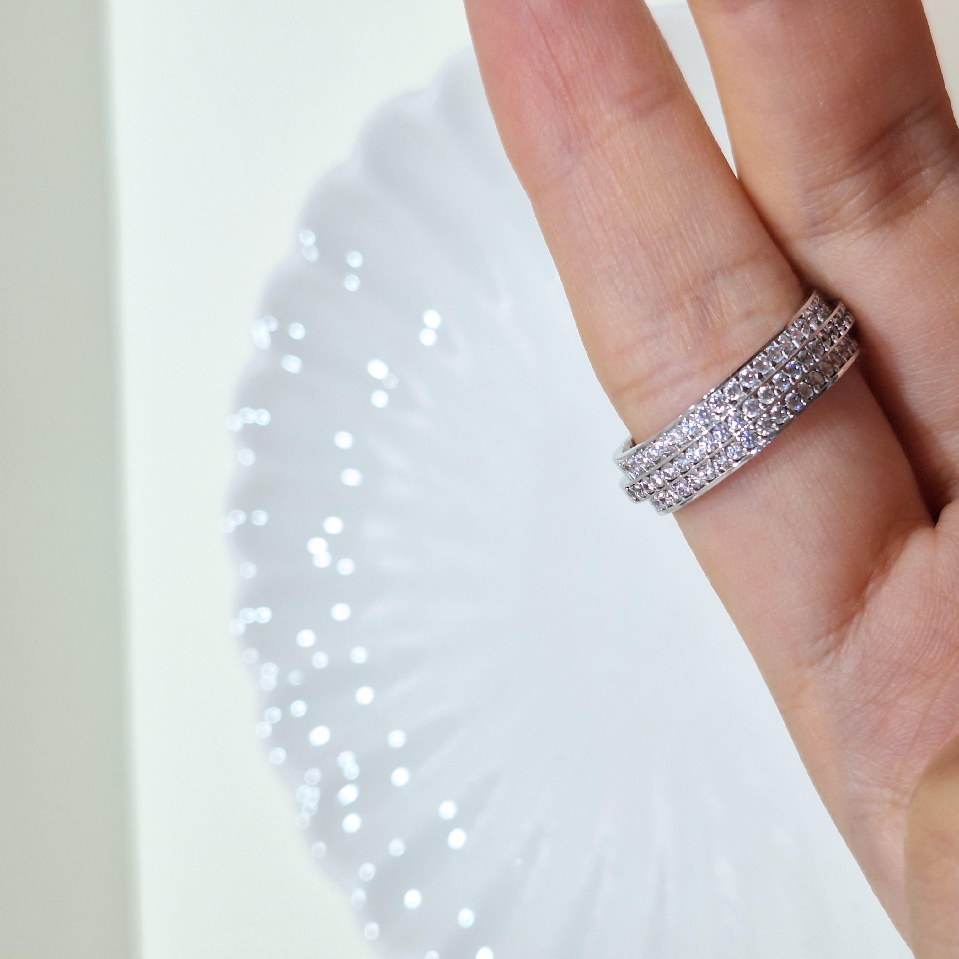 【G104】(925純銀戒指) 燦爛光芒戒 3