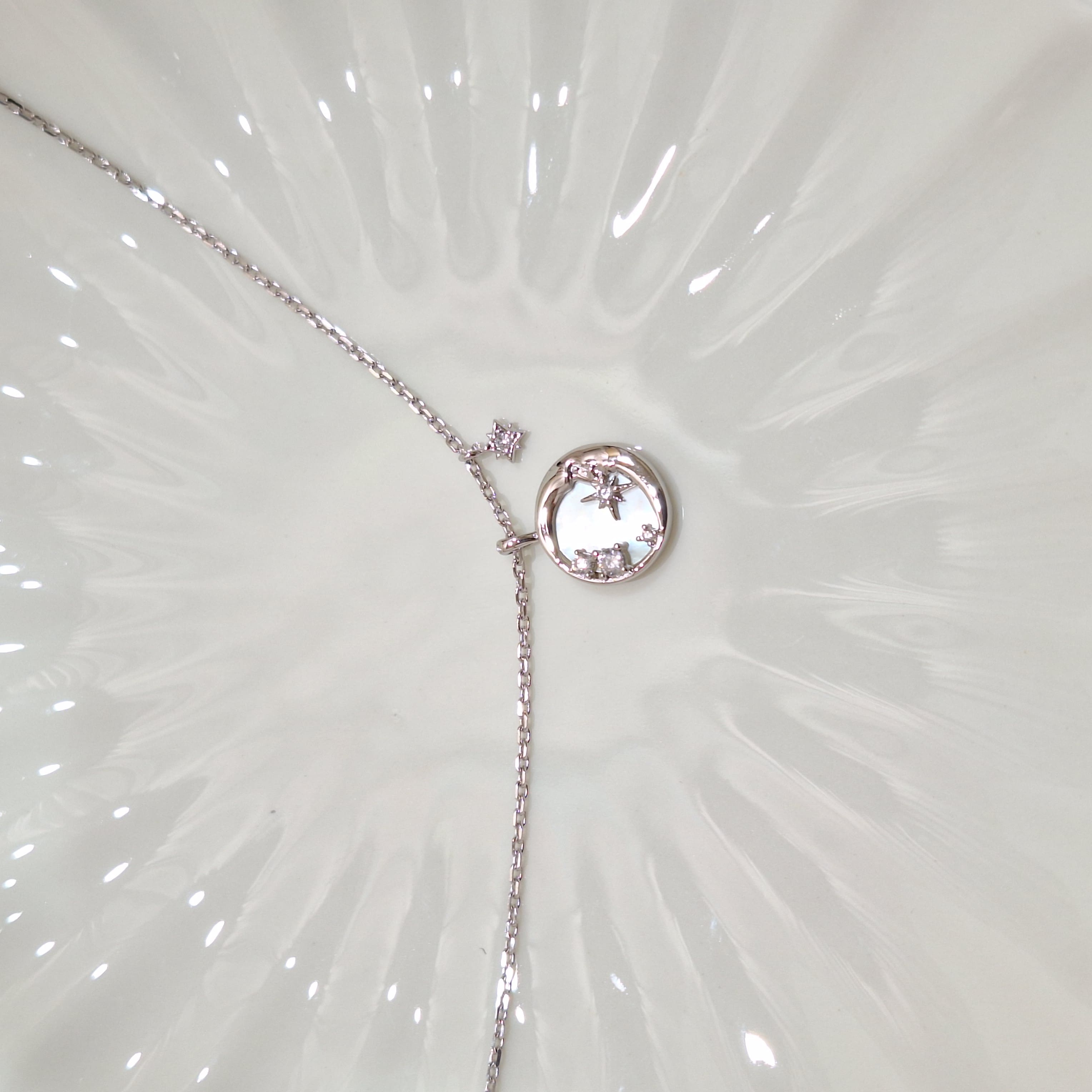 【G203】(925純銀項鍊) 夜幕鍊 2