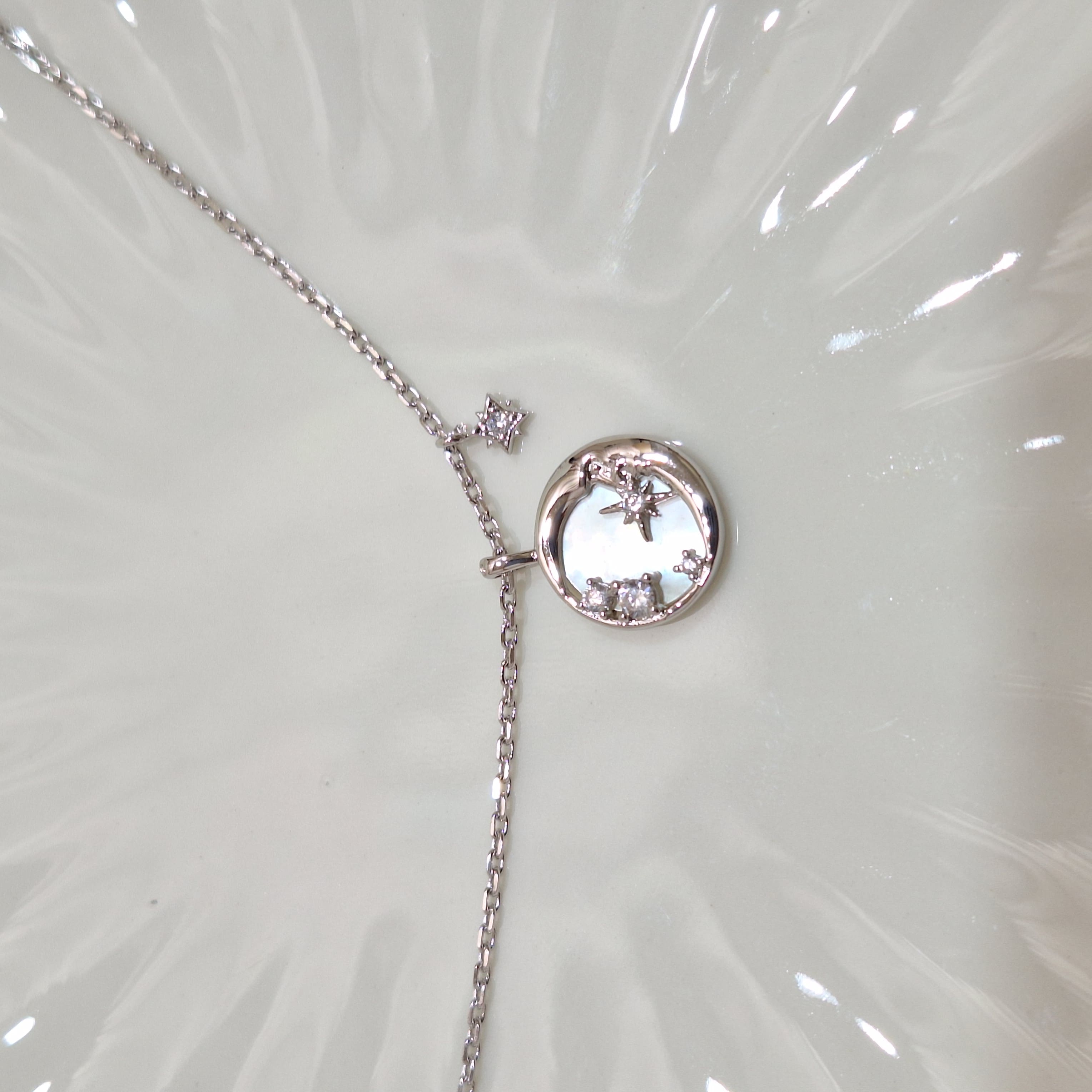 【G203】(925純銀項鍊) 夜幕鍊