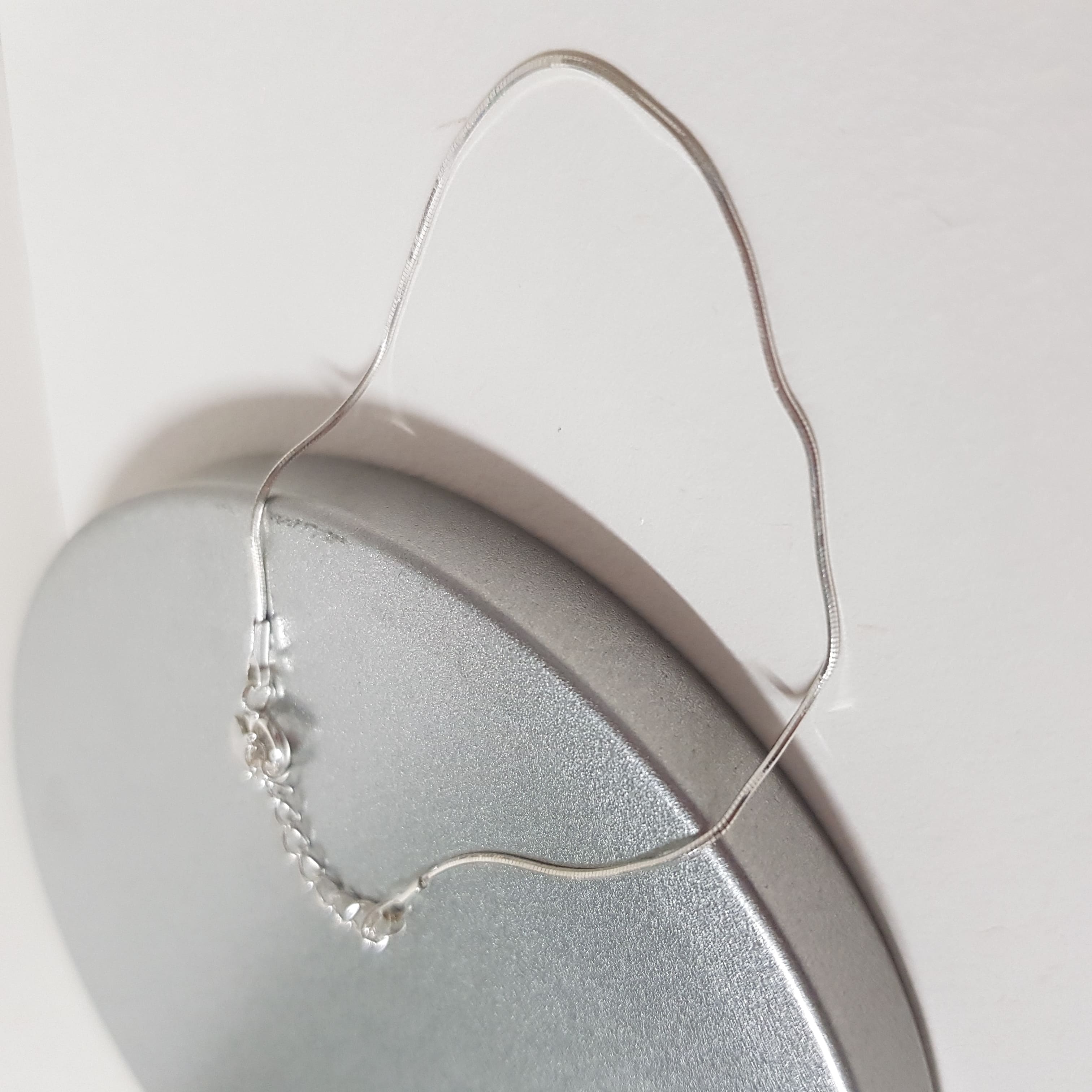 【I302】(925純銀手鍊) 樸實鍊