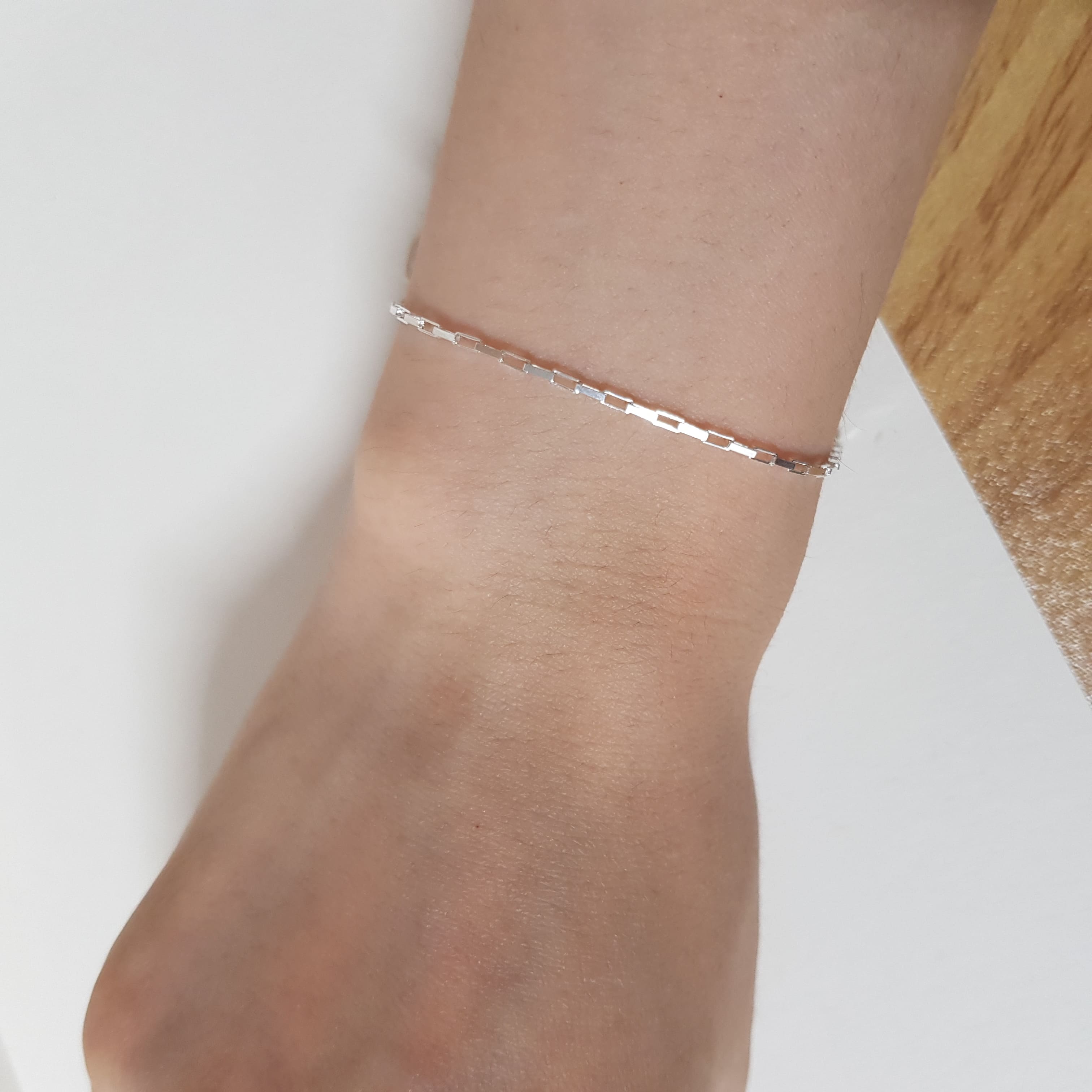 【I304】(925純銀手鍊) 枷鎖鍊 3