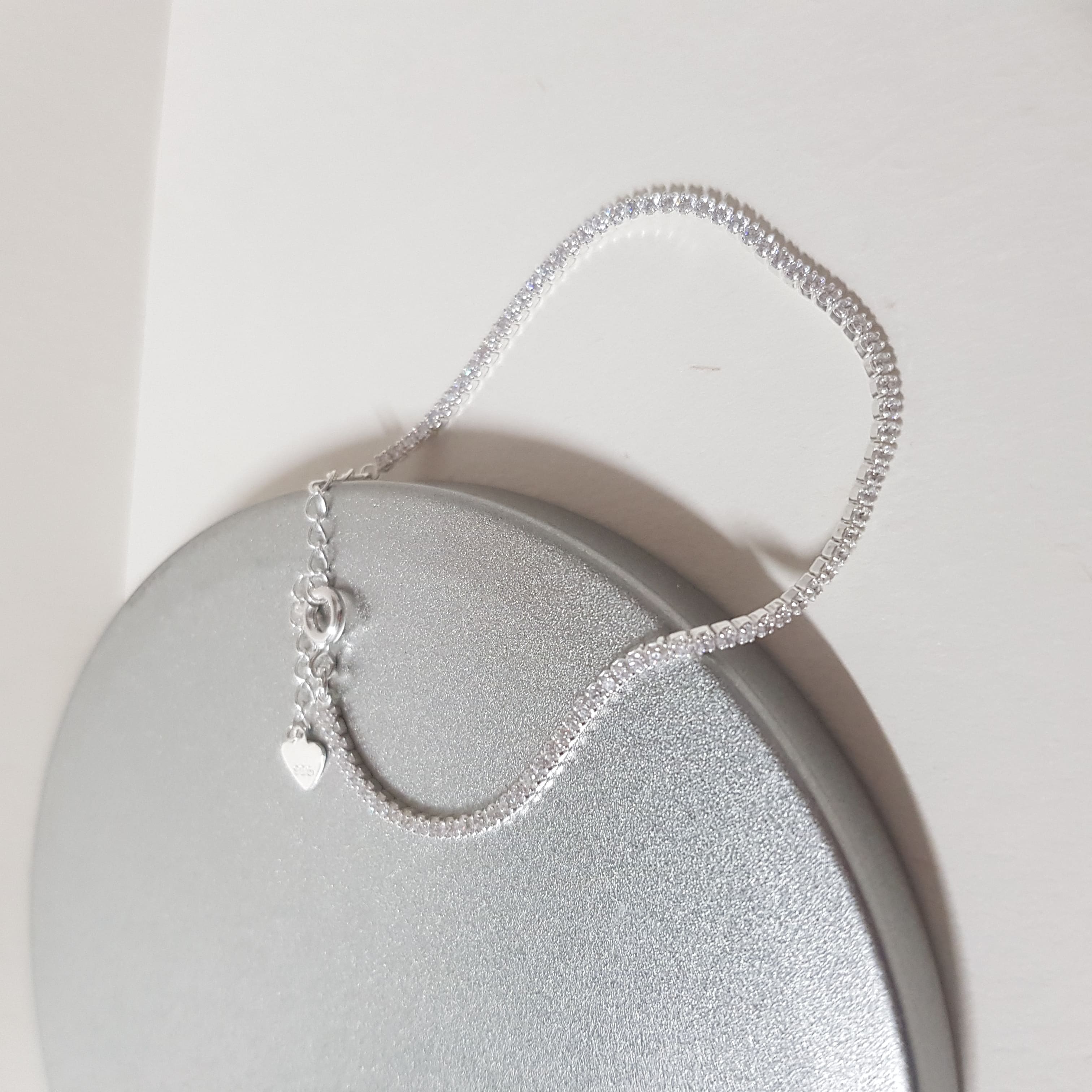 【I305】(925純銀手鍊) 閃閃發亮鍊