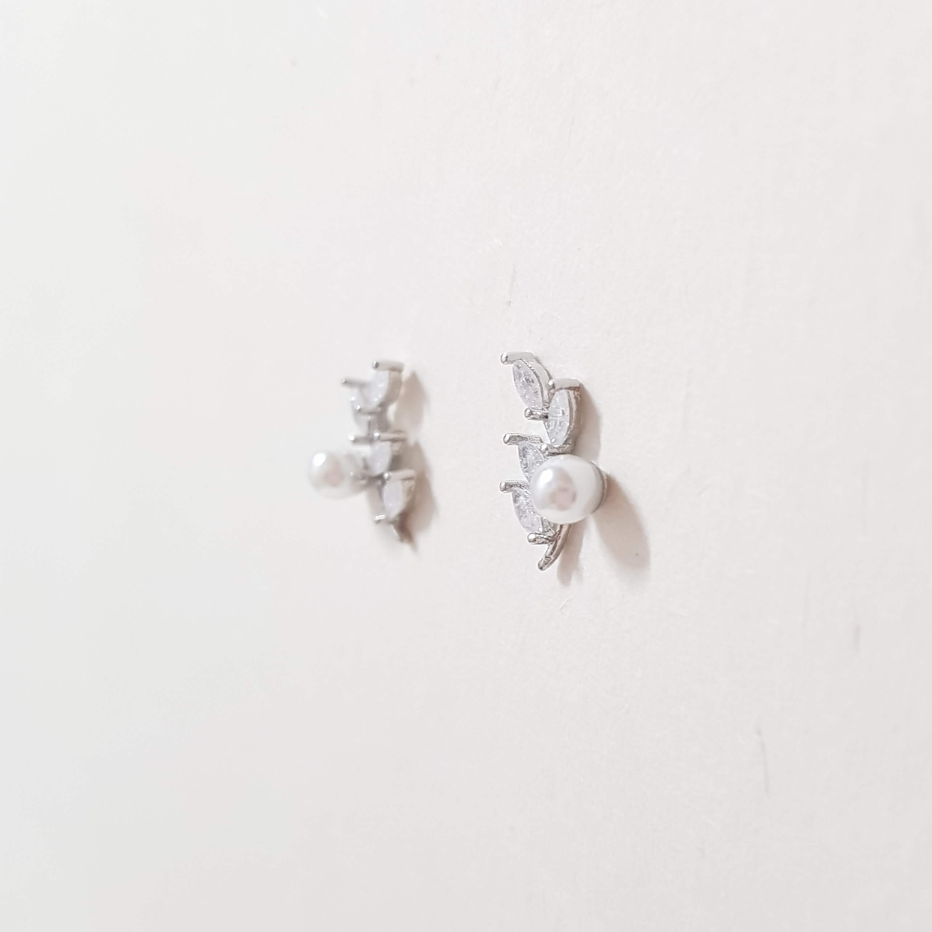 【J017】(925銀針耳環) 落淚 4