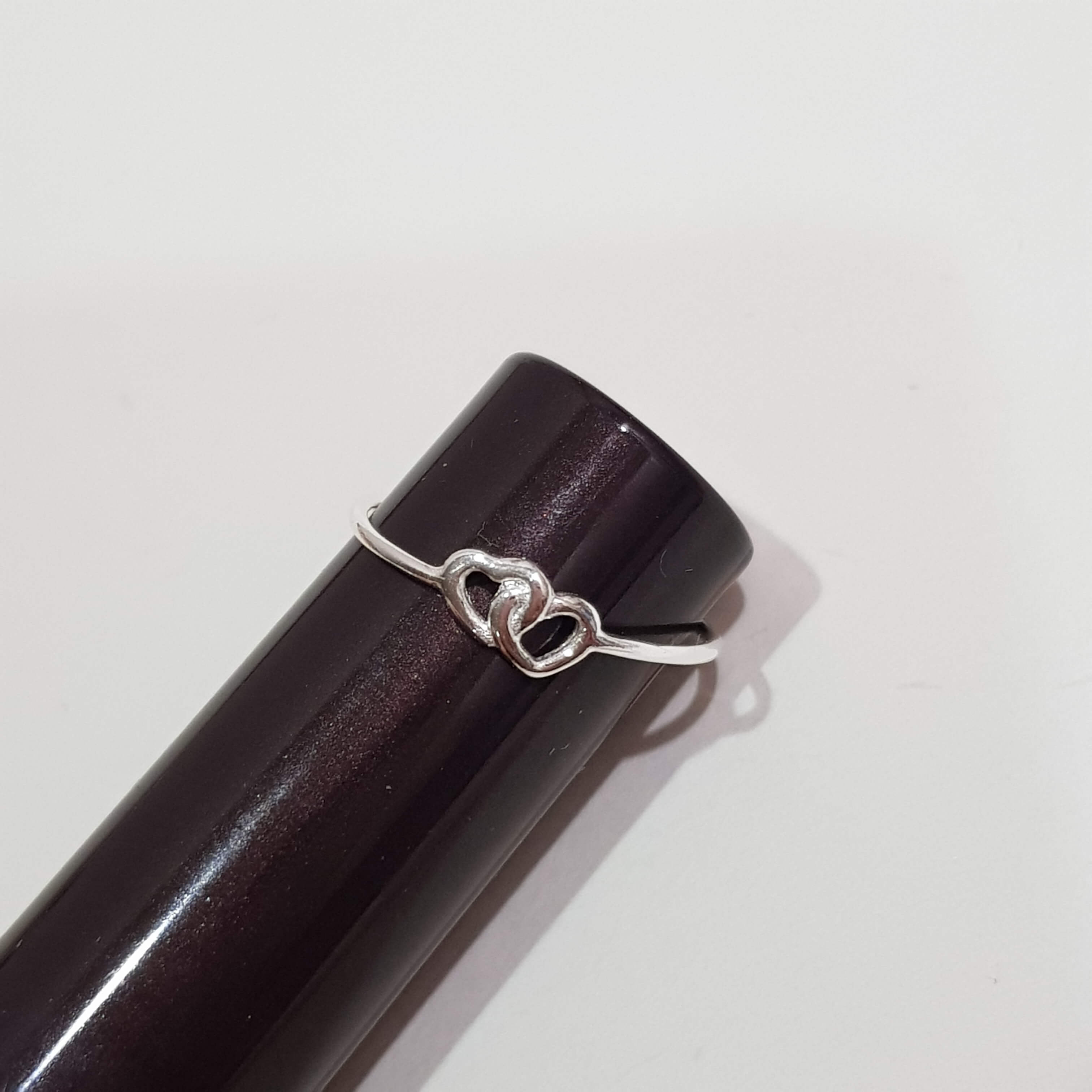 【L101】(925純銀戒指) 雙重愛戒 2