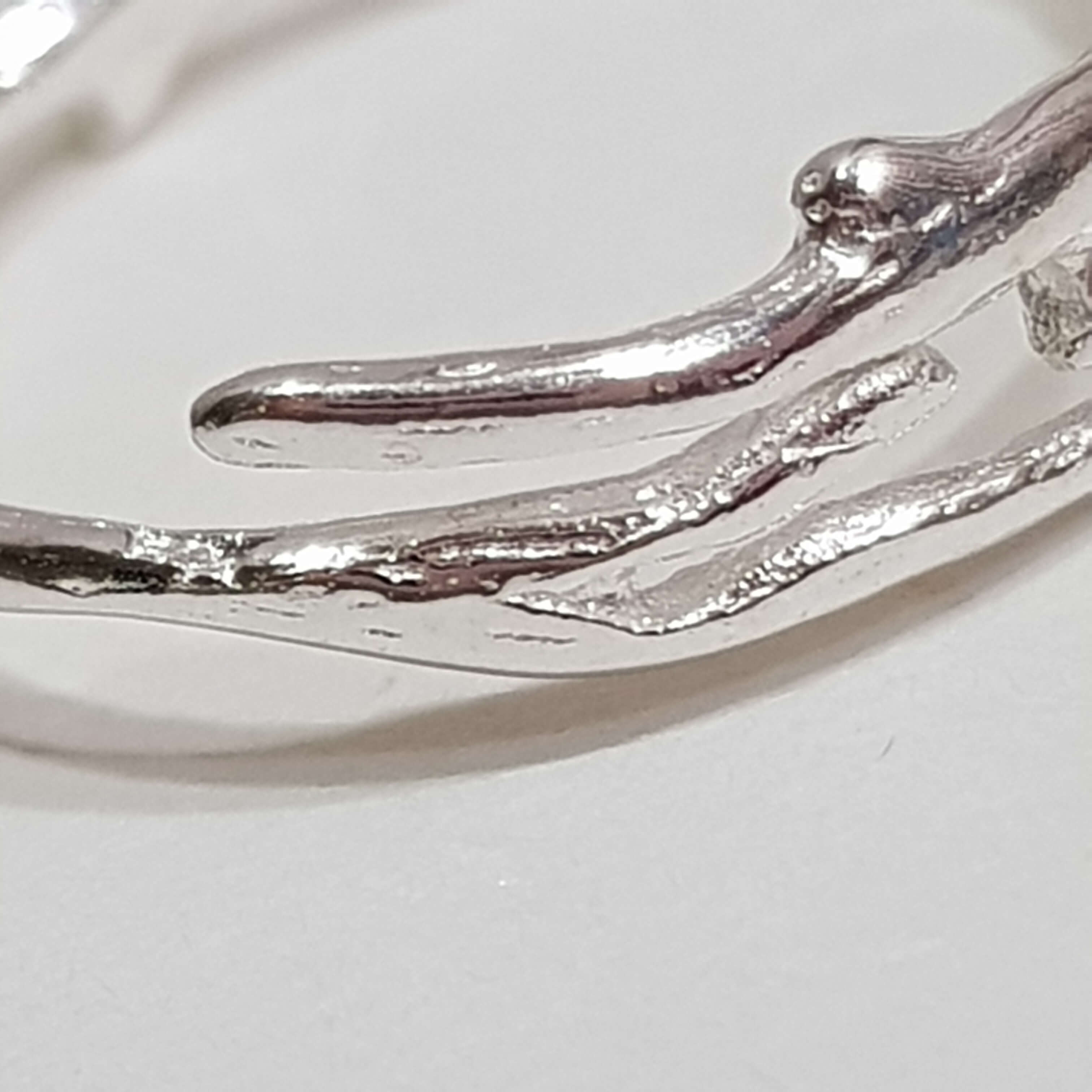 【L107】(925純銀戒指) 樹枝戒 2