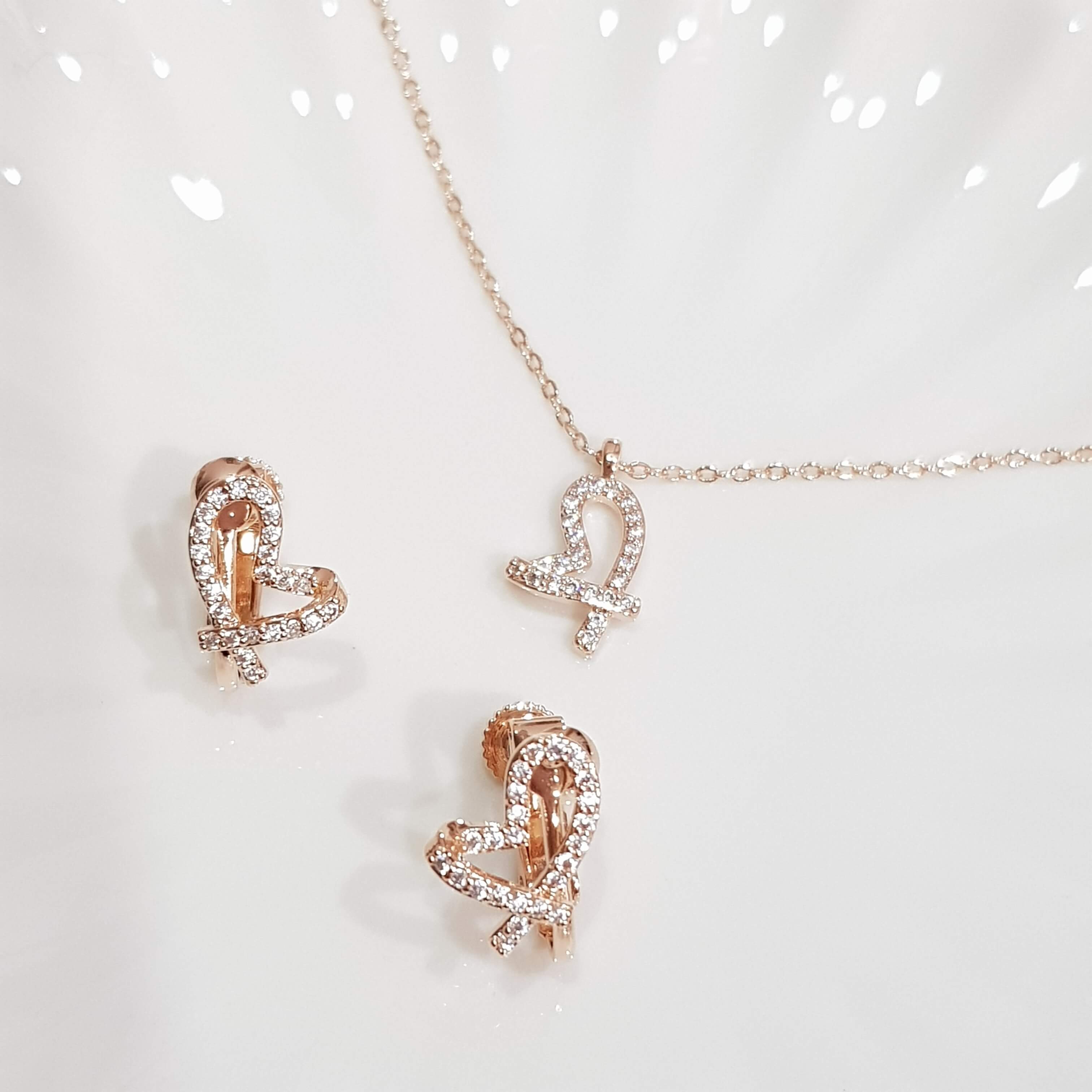 【M201】(項鍊) 閃亮愛心項鍊 5