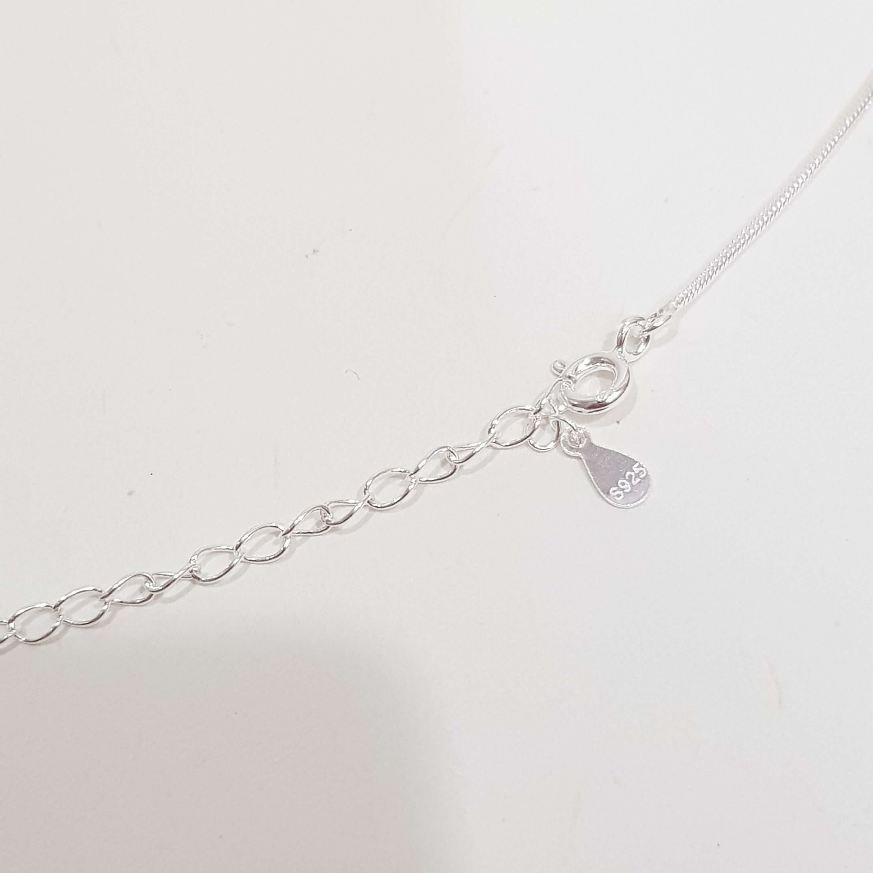 【P203】(925純銀項鍊) 大顆水滴鍊 2