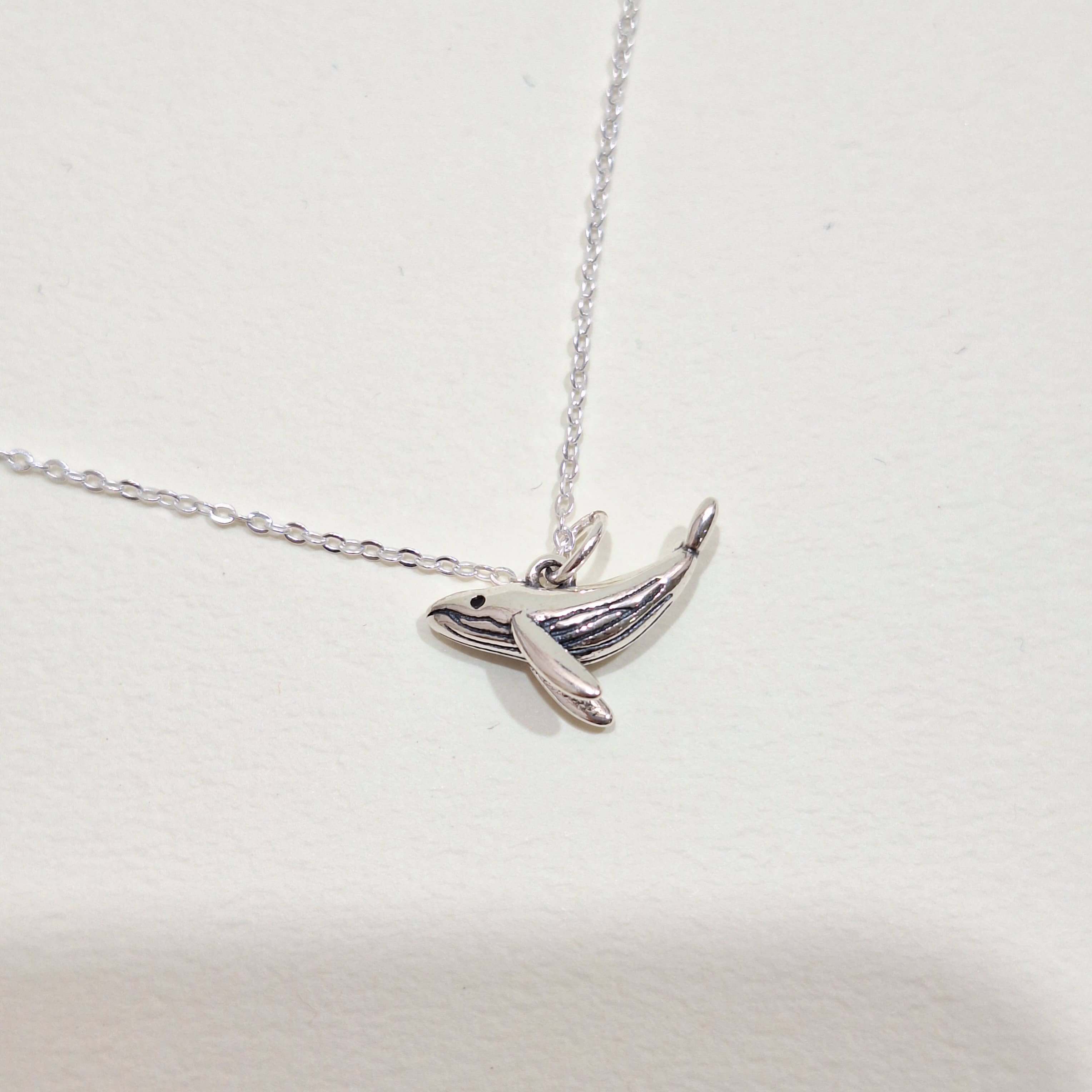 【P207】(925純銀項鍊) 鯨魚鍊