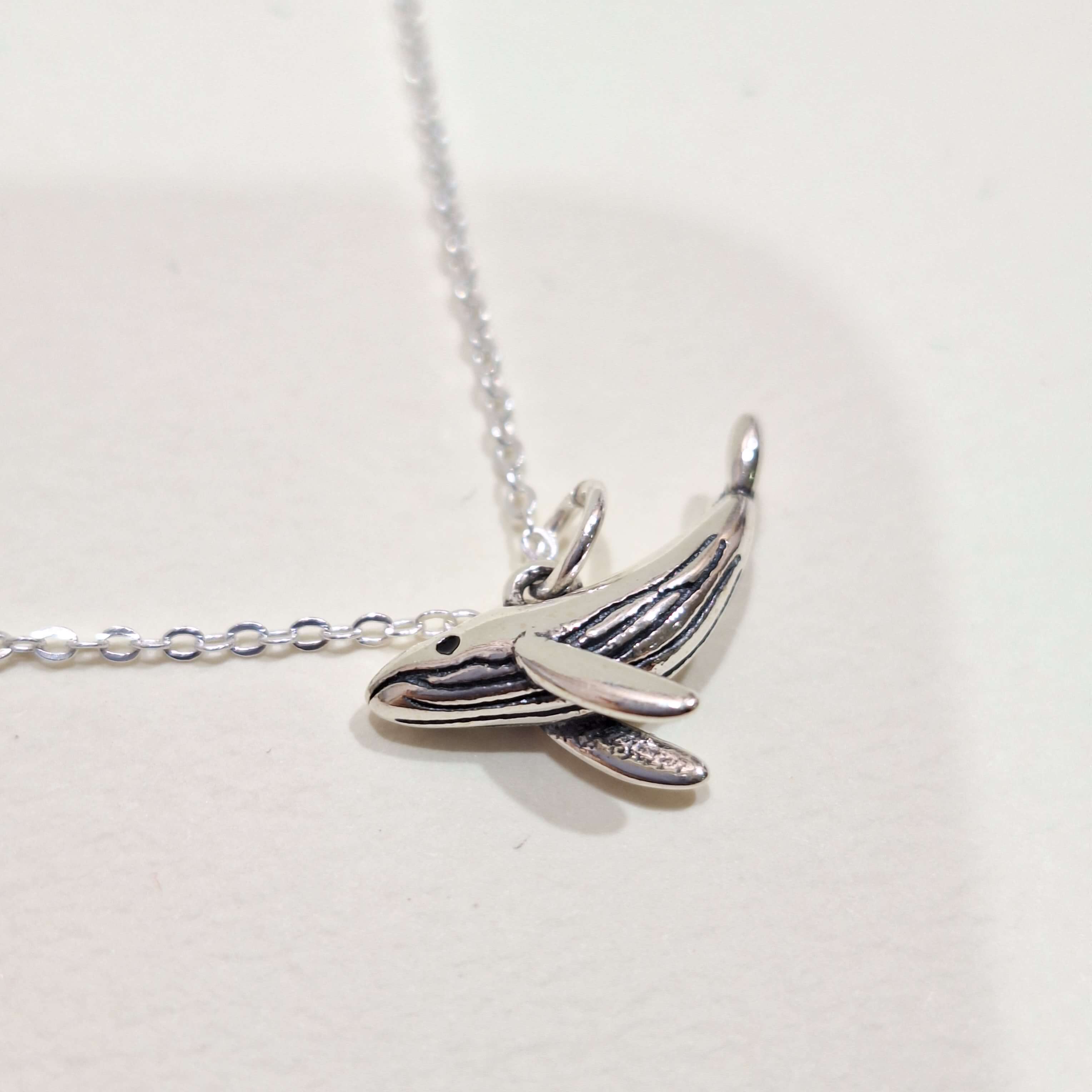 【P207】(925純銀項鍊) 鯨魚鍊 2