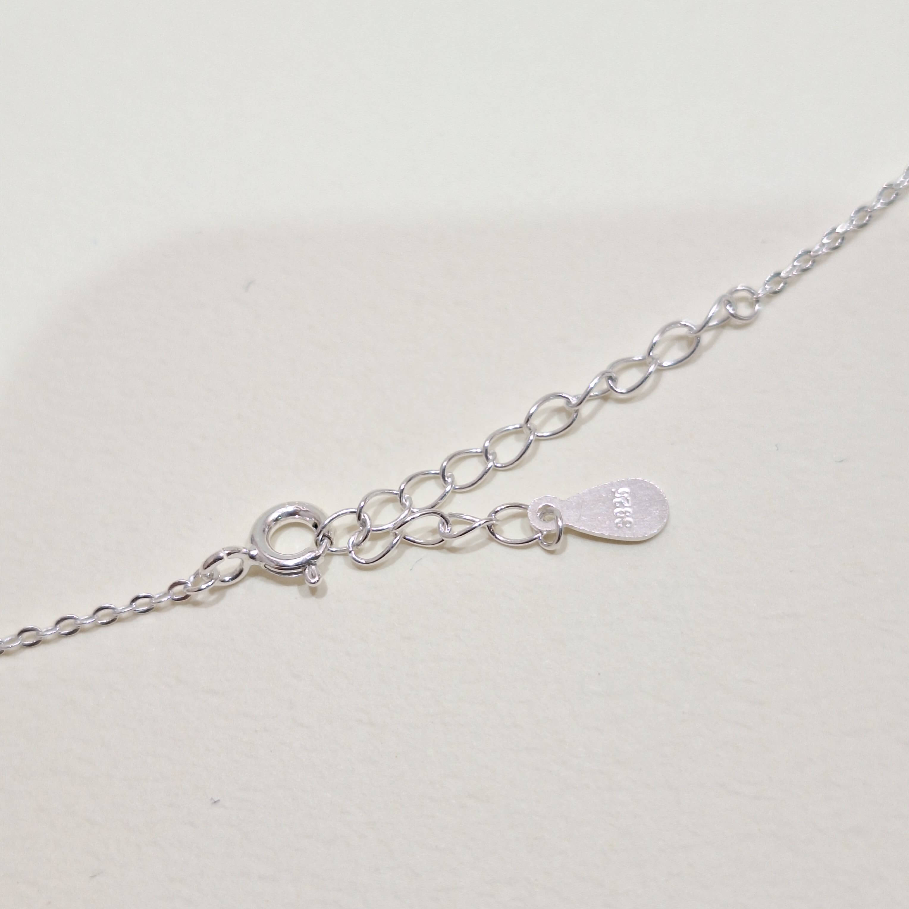 【P207】(925純銀項鍊) 鯨魚鍊 3