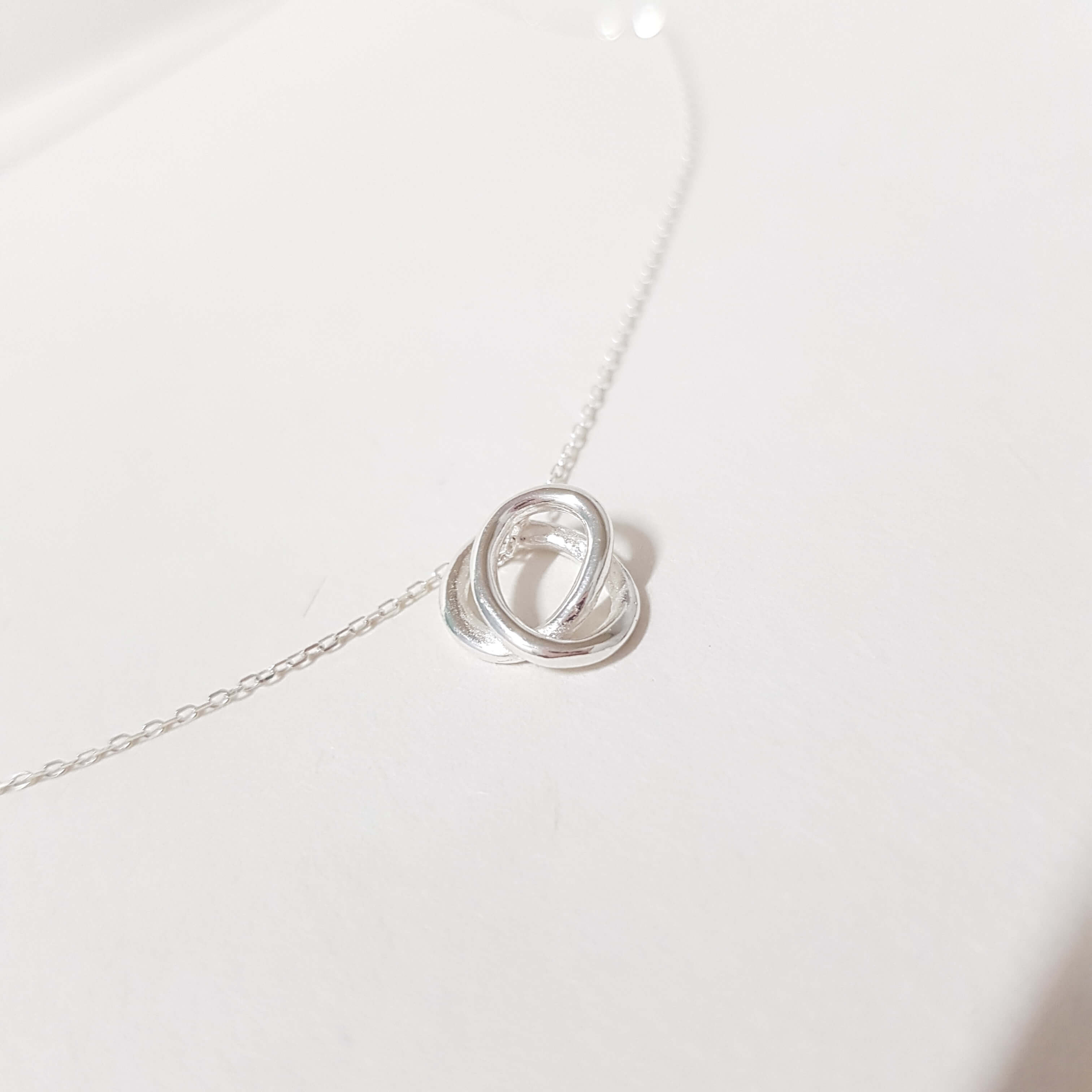 【T205】(925純銀項鍊) 圈圈圓圓鍊 2