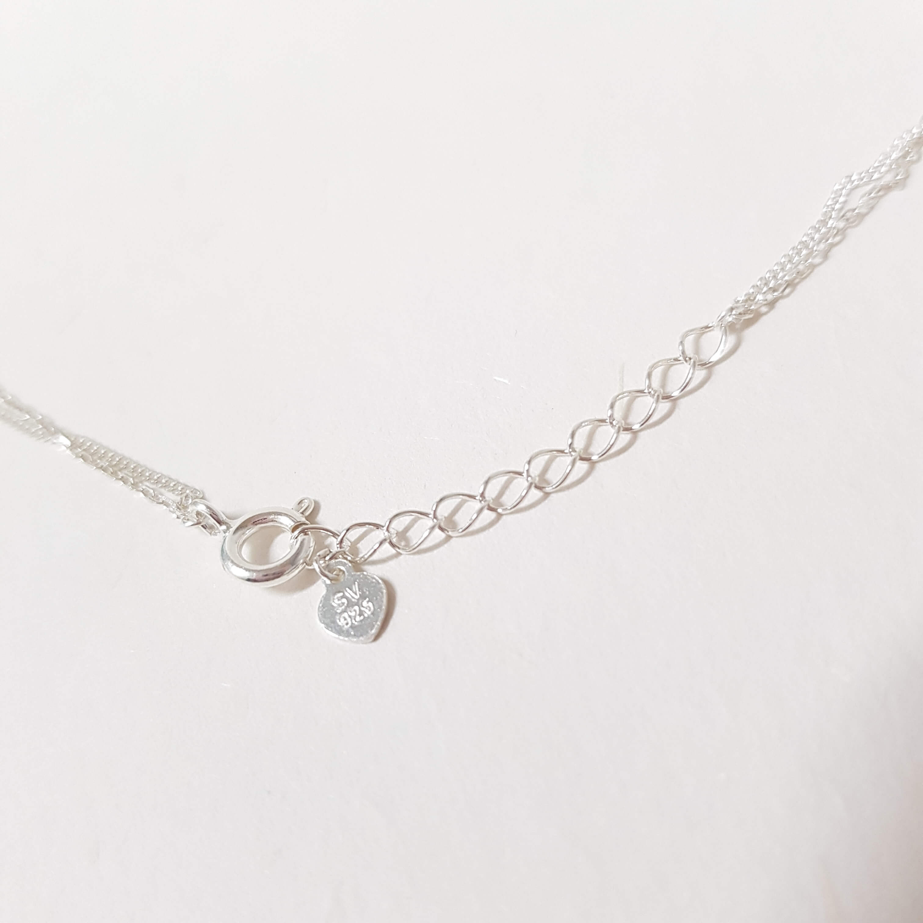 【T209】(925純銀項鍊) 雙重鍊 2